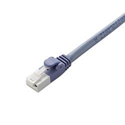 【決算20%オフクーポン対象商品】ELECOM ツメ折れ防止LANケーブル 2m CAT6 ブルー LD-GPT/BU20 エレコム