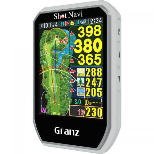 ShotNavi ショットナビ ハンディ型 ゴルフ用 GPSナビ Shot Navi Granz SHOTNAVI-GRANZ-W