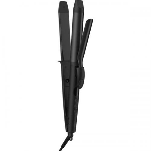 テスコム TESCOM ヘアアイロン 2WAY ストレート&カール コテ 32mm 専用ポーチ付 ブラック TW363A-K
