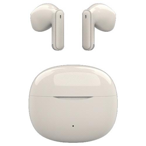 【決算20%オフクーポン対象商品】ナガオカ インイヤー型ワイヤレスイヤホン パステルベージュ MSB01PBE