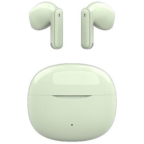 【決算20%オフクーポン対象商品】ナガオカ インイヤー型ワイヤレスイヤホン パステルグリーン MSB01PGN
