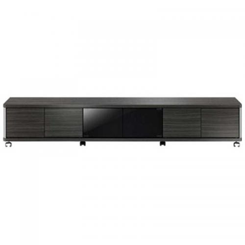 朝日木材 キャスター付きテレビ台 ～77V型 アッシュグレー ロータイプ AS-GD1770L