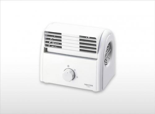 【500円OFFクーポン対象商品】テクノス TEKNOS デスクファン 卓上扇風機 TI-2002 ホワイト