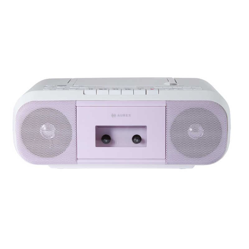 東芝 TOSHIBA CDラジカセ AUREX ［ワイドFM対応］ ピンク AX-KCR60-P