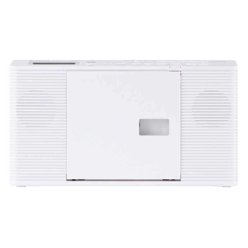 東芝 TOSHIBA CDラジオ AUREX ［ワイドFM対応 / CDラジカセ］ ホワイト AX-CR40-W