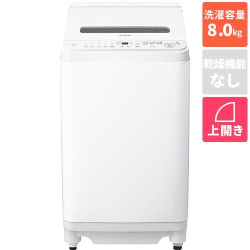 シャープ SHARP 全自動洗濯機 洗濯8kg 洗剤自動投入 ホワイト ES-SV8L-W（大型）
