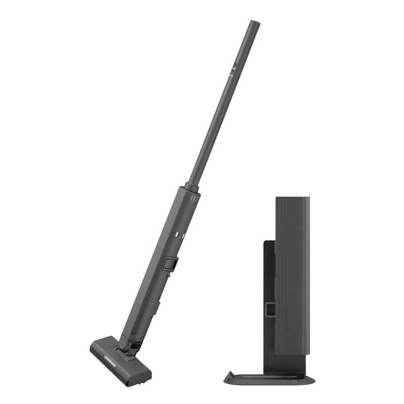 【決算20%オフクーポン対象商品】シャープ SHARP 紙パック式コードレススティッククリーナー ステーションタイプ RACTIVE Air STATION グレー系 EC-CR1-H