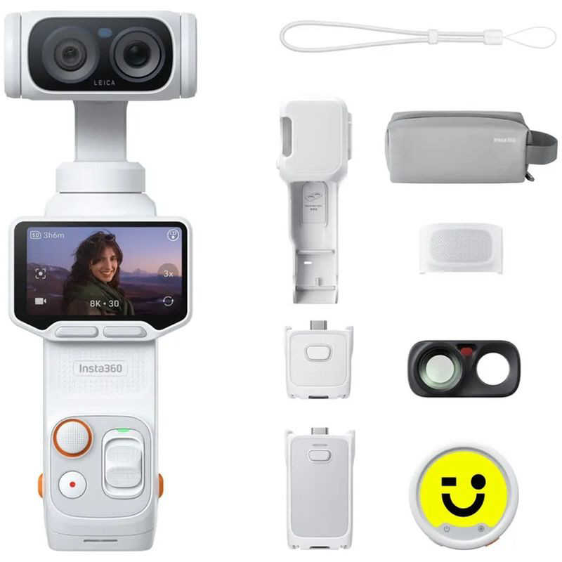【決算10%オフクーポン対象商品】INSTA360 Insta360 Luna Ultra クリエイタードバンドル ステラーホワイト CINSABTA-LUNAULTRA04
