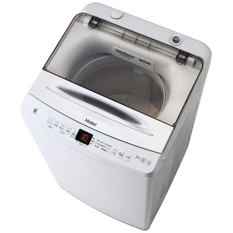 ハイアール Haier 全自動洗濯機 洗濯7kg ホワイト JW-UD70B(W) (大型）