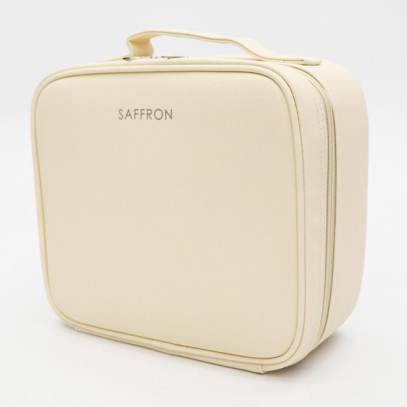 【決算20%オフクーポン対象商品】ヒロコーポレーション HIRO 【SAFFRON】LEDミラー付きコスメボックス HED-0932