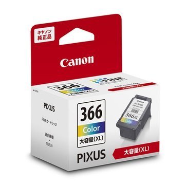キヤノン  CANON FINE 純正 カートリッジ  3色カラー 大容量 BC-366XL