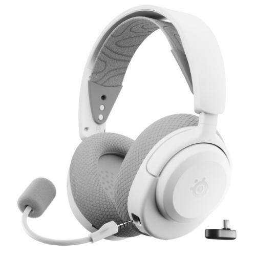 スティールシリーズ SteelSeries ワイヤレスゲーミングヘッドセット Arctis Nova 3 PW ホワイト 61687