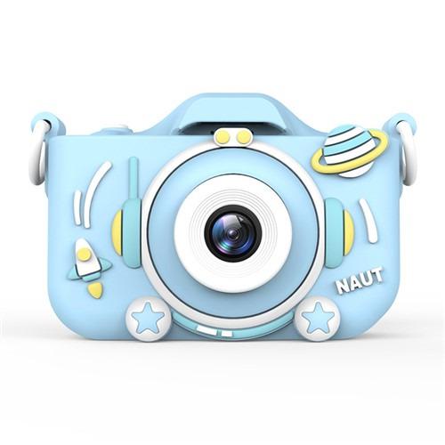 【決算20%オフクーポン対象商品】高橋国際商事 キッズカメラ フルHD動画も撮れる ブルー BM-30KB