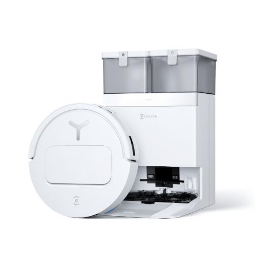 エコバックス ECOVACS ロボットクリーナー DEEBOT T50 PRO OMNI シルバーホワイト DDX67-12EE