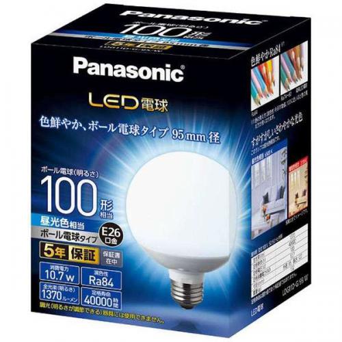 パナソニック Panasonic LED電球 ボール電球形 1370lm(昼光色相当)LDG11DG95W