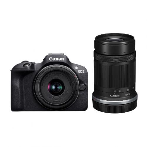 【3,000円OFFクーポン対象商品】キヤノン CANON ミラーレスカメラ ダブルズームキット EOSR100WZK