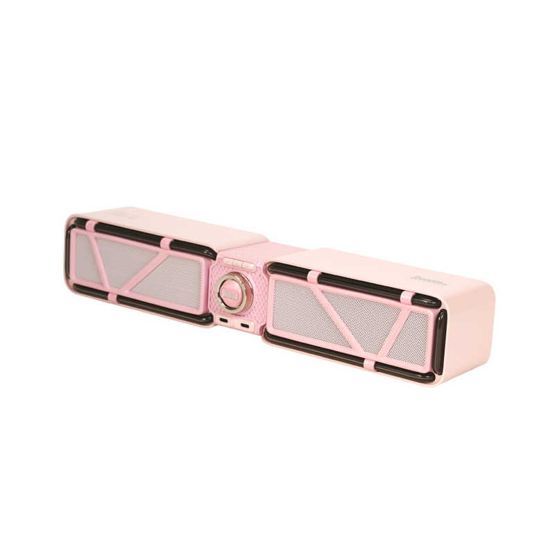 【決算20%オフクーポン対象商品】ディブーム DIVOOM ワイヤレススピーカー D-base ピンク D-BASEPINK