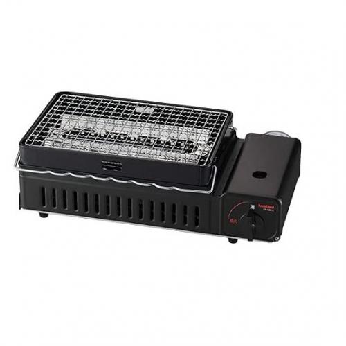 イワタニ Iwatani カセットガス炉ばた焼き器 炙りやII マットブラック CB-ABR-2