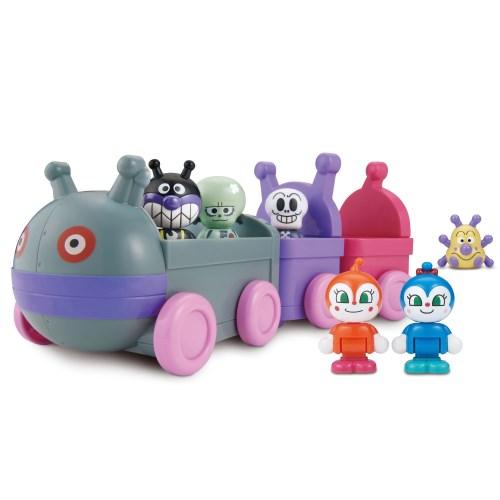 【アウトレット】バンダイ アンパンマンはじめてハウスドールセット だだんだん列車とばいきんまんのなかまたち それいけ!アンパンマン