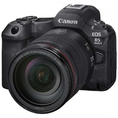 【決算10%オフクーポン対象商品】キヤノン CANON ミラーレス一眼カメラ EOS R5 Mark II・RF24-105L IS USM レンズキット  ブラック EOSR5MK224105USM