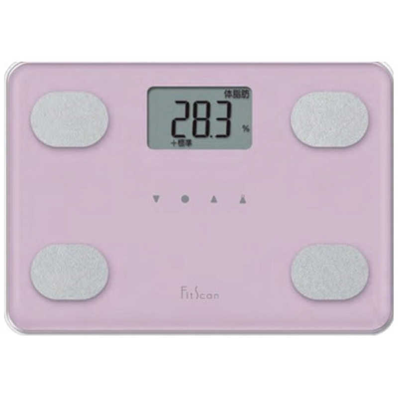 【決算20%オフクーポン対象商品】タニタ TANITA 体組成計 Fitscan ピンク FS-105 PK