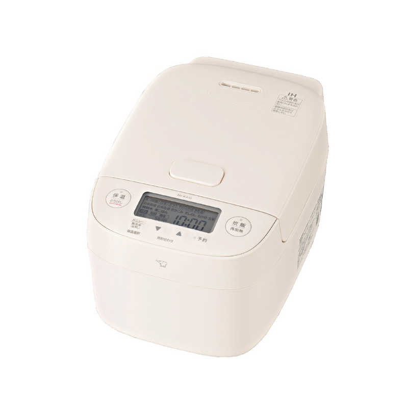 【決算20%オフクーポン対象商品】象印マホービン　ZOJIRUSHI 炊飯器 5.5合 極め炊き IHジャー 黒まる厚釜 ホワイト NV-KA10