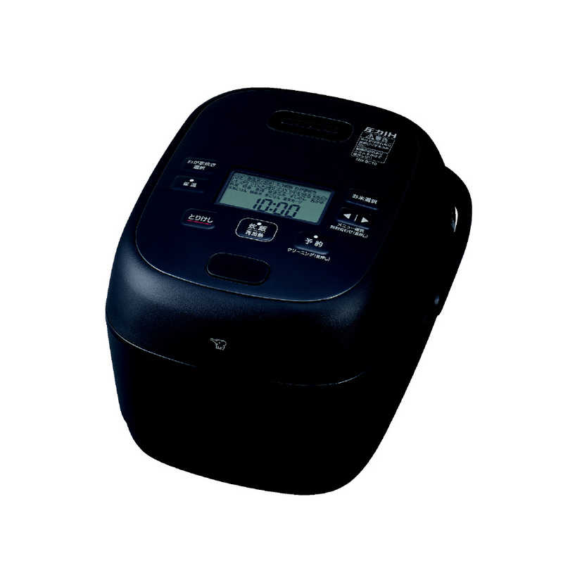 【決算20%オフクーポン対象商品】象印マホービン　ZOJIRUSHI 炊飯器 5.5合 極め炊き 豪熱大火力 圧力IHジャー 鉄器コート黒まる厚釜 ブラック NW-BC10