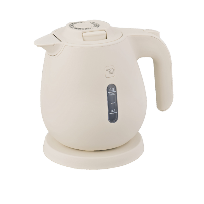 【決算20%オフクーポン対象商品】象印マホービン ZOJIRUSHI 電気ケトル　0.8L　エクリュ CK-JA08-WZ