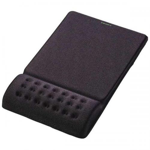 【決算20%オフクーポン対象商品】ELECOM マウスパッド COMFY リストレスト ブラックMP-095BK エレコム カンフィー