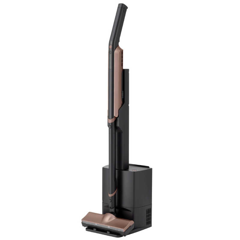 【決算20%オフクーポン対象商品】東芝 TOSHIBA クリーナー  TORNEO cordless ダストステーション搭載  VC-SL55D(T)モカブロンズ