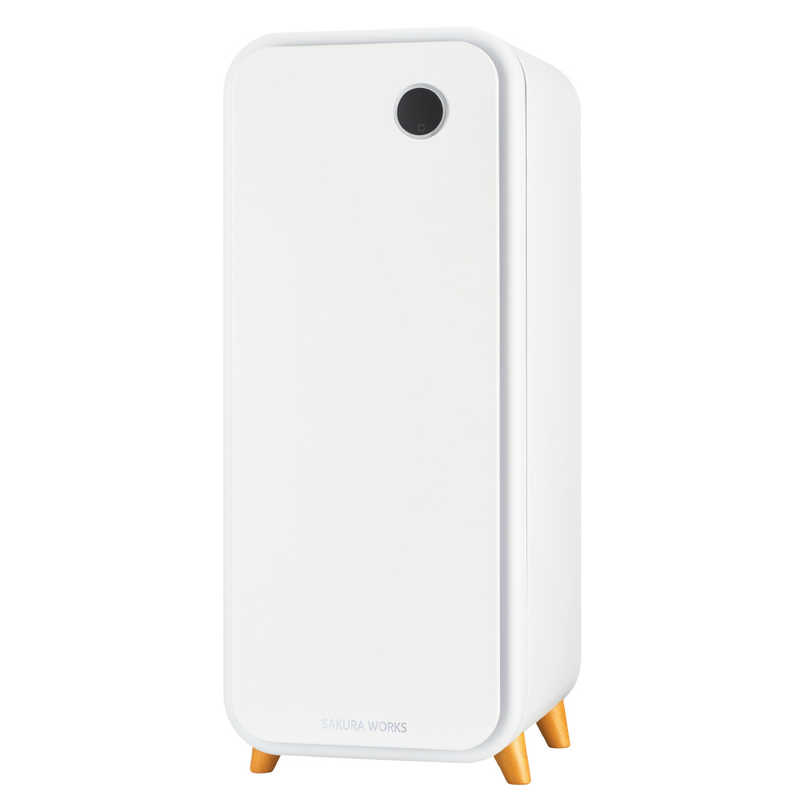 サクラワークス SAKURA WORKS 冷蔵庫 1ドア 48L ホワイト BSJ15-WH(大型）