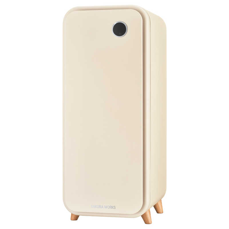 サクラワークス SAKURA WORKS 冷蔵庫 1ドア 48L ベージュ BSJ15-BG(大型）