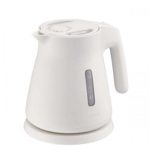 【決算10%オフクーポン対象商品】タイガー TIGER 電気ケトル 0.8L ホワイト PCS-A080W