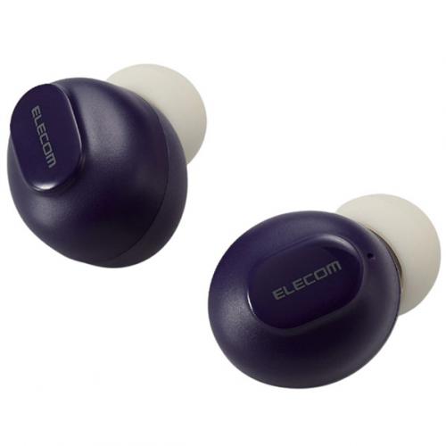 【決算10%オフクーポン対象商品】エレコム ELECOM 完全ワイヤレスイヤホン Bluetooth対応 ネイビー LBT-TWS16NV