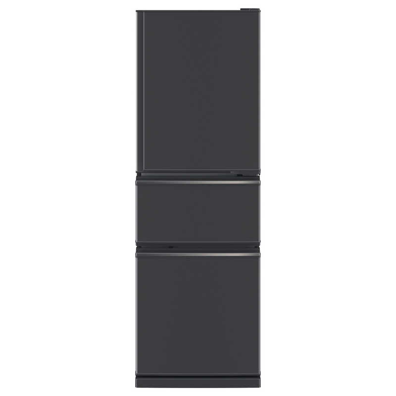 三菱 MITSUBISHI 冷蔵庫 272L 3ドア マットチャコール MR-CX27N-H(大型）