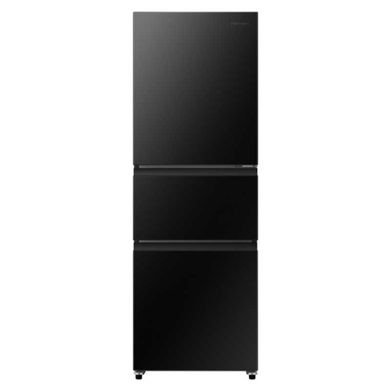 ハイセンス Hisense 冷蔵庫 295L 3ドア ブラック HR-D295KB(大型）