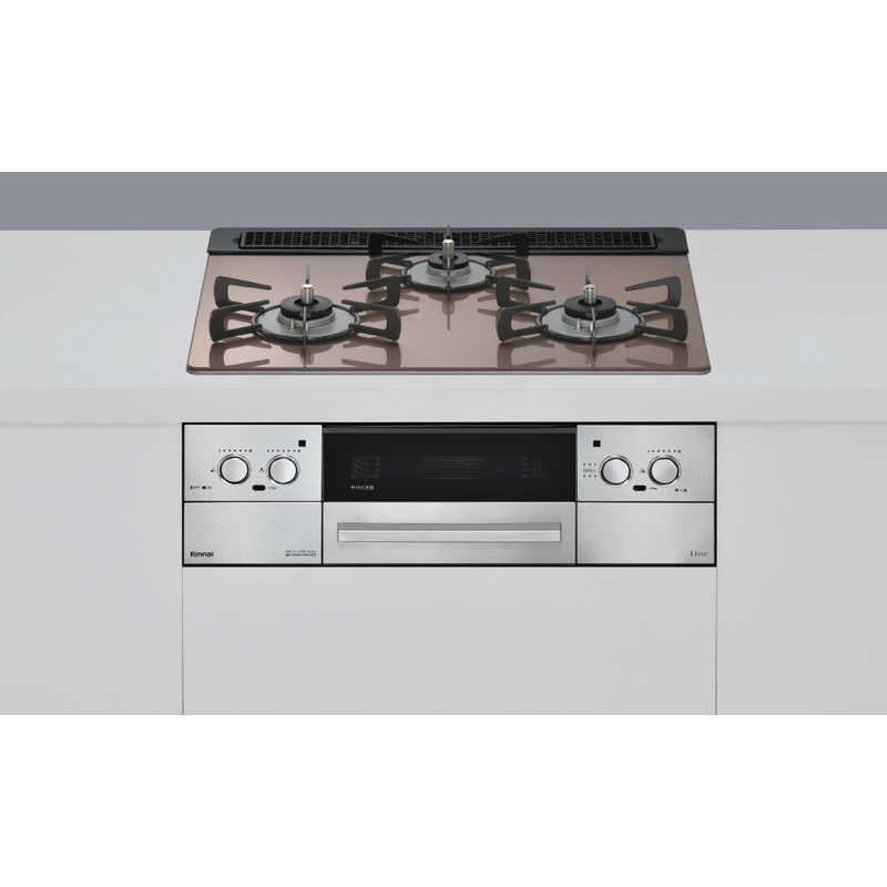 リンナイ Rinnai ビルトインガスコンロ スモーキーピンク 【都市ガス12A13A用】【幅60cm】RHX31W42J2RW【本体販売のみ】