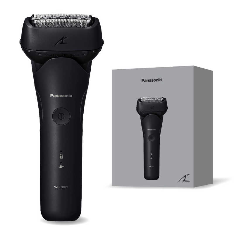 【決算10%オフクーポン対象商品】パナソニック Panasonic メンズシェーバー LAMDASH 3枚刃 ブラック ES-L321W-K