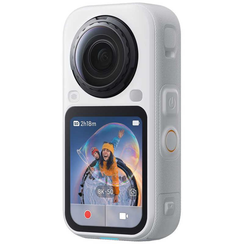 INSTA360X6スタンダードバンドル［4K対応/防水］アークティックホワイトCINSABXA-X602
