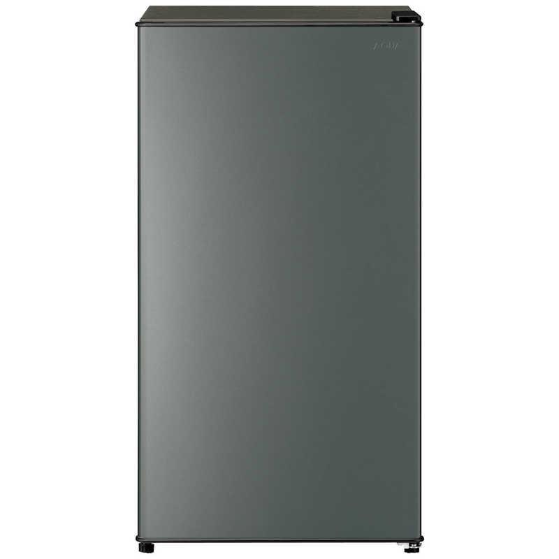 アクア AQUA 冷蔵庫 90L 1ドア ダークシルバー AQR-9A-DS
