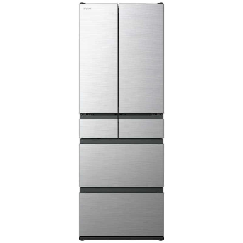日立 HITACHI 冷蔵庫 540L 6ドア ライトシルバー R-H54Y-S（大型）