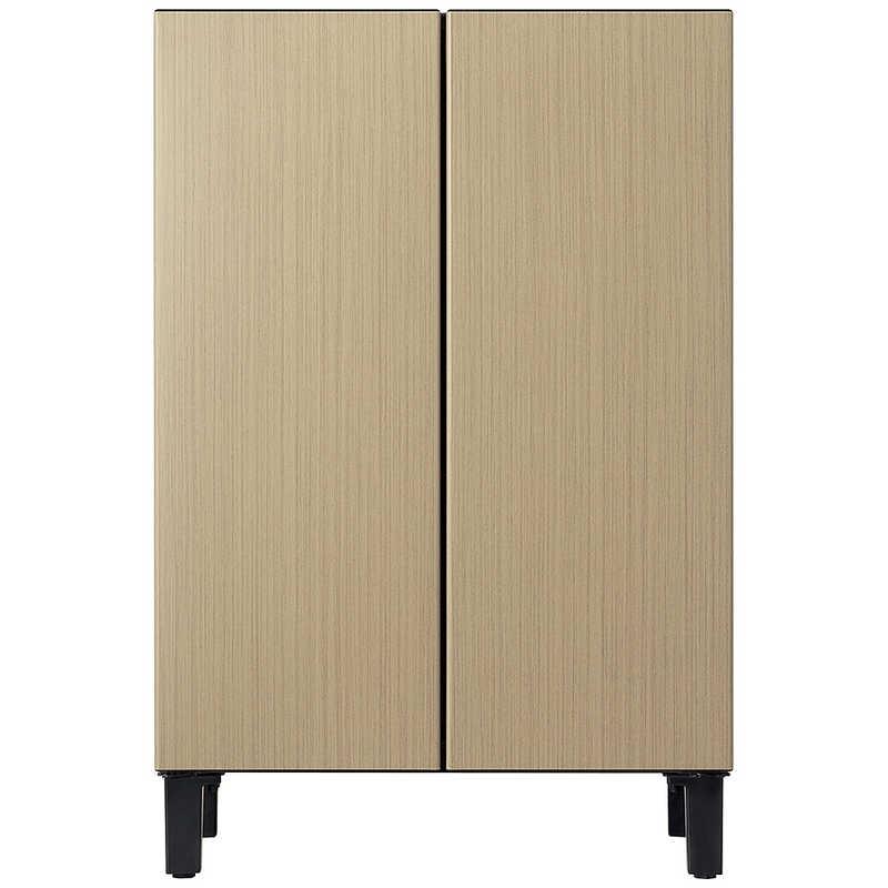 アクア AQUA 冷蔵庫 72L 2ドア フレンチドア グレージュウッド AQR-FD7B-C（大型）