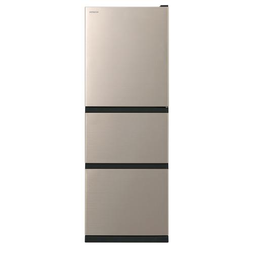 日立 HITACHI 冷蔵庫 265L 3ドア ライトゴールド R-27Y-N（大型）