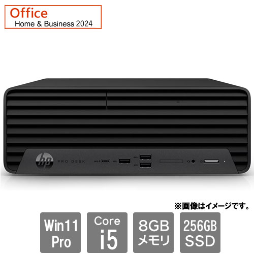 ヒューレットパッカード HP Pro SFF 400 G9 Desktop PC (Core i5-12500/8GB/SSD・256GB/スーパーマルチドライブ/Win11Pro/Office Home & Business 2024(DA版)) D7VU7AT#ABJ