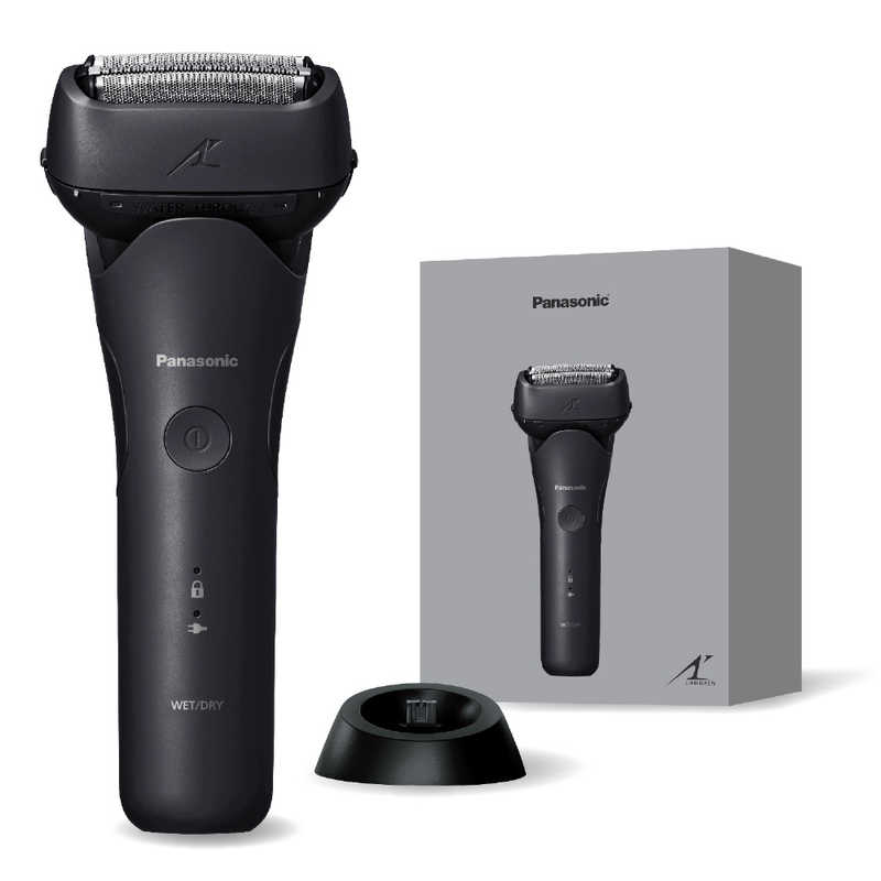 【決算10%オフクーポン対象商品】パナソニック Panasonic メンズシェーバー LAMDASH 3枚刃 ブラック ES-L341W-K