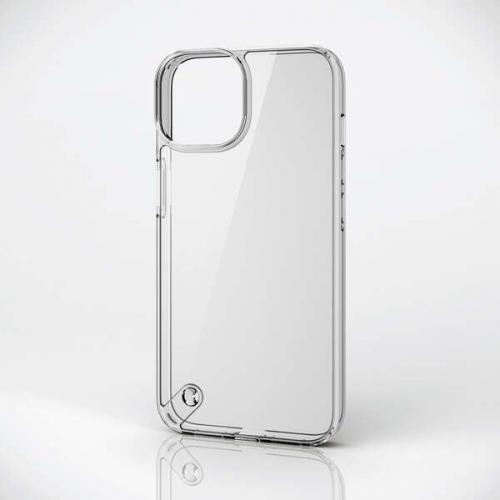 エレコム ELECOM iPhone 14 用 ハイブリッドケース  ハイブリッド ケース カバー スタンダード クリア PMA22AHVCKCR