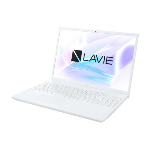 NEC ノートパソコン LAVIE N16 [ 16型 / Win11 Home / Core i5 / メモリ16GB / SSD512GB / M365 or Office ] パールホワイト PCN1655LAWB