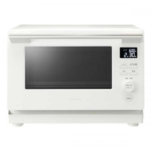 【決算20%オフクーポン対象商品】東芝 TOSHIBA 単機能レンジ フラットタイプ 縦開き 23L ヘルツフリー ミルキーホワイト ER-S10A-W