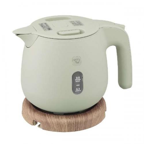 象印 ZOJIRUSHI 電気ケトル 0.6L・1300W ダスティグリーン CK-SA06-GZ