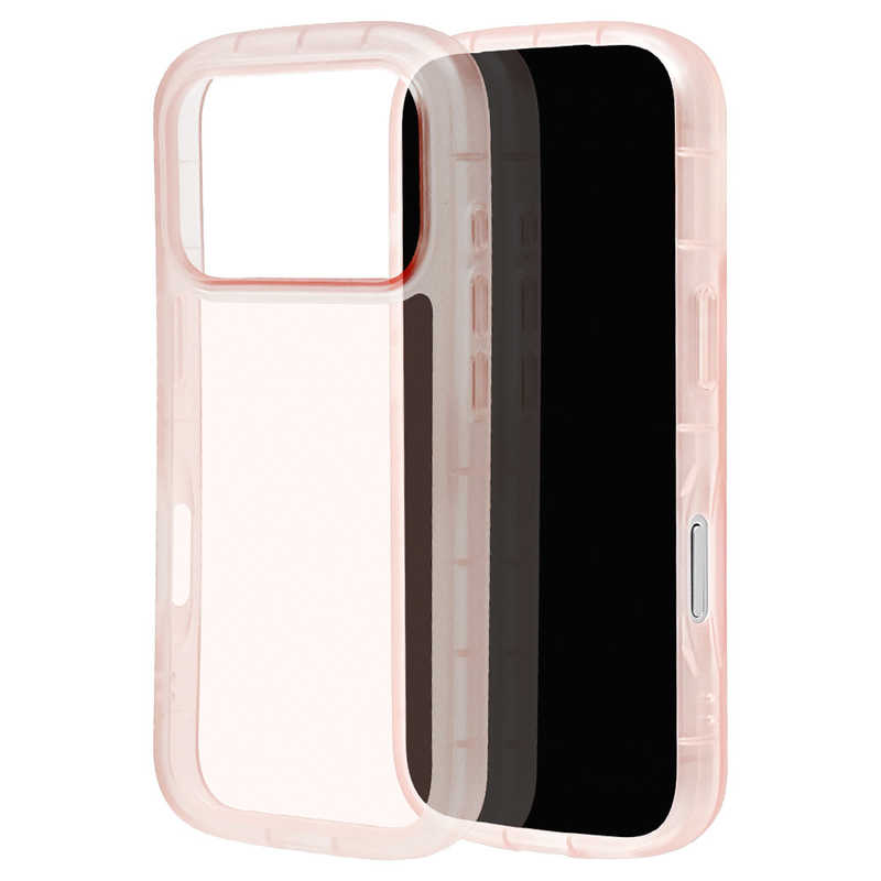 ラスタバナナ iPhone17 Pro用FLUFFY SHAPE TPUケース コーラル 9030IP5BTPCO